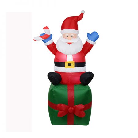 Inflatable Outdoor Christmas Santa Claus Decoration
