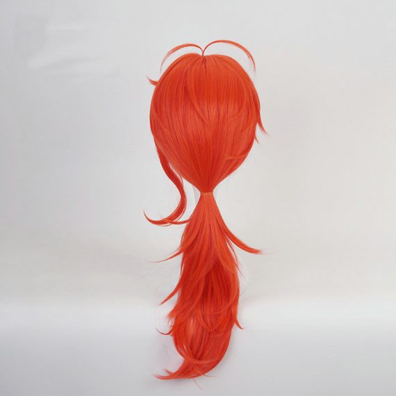 Anime Genshin Impact Diluc Wig Cosplay