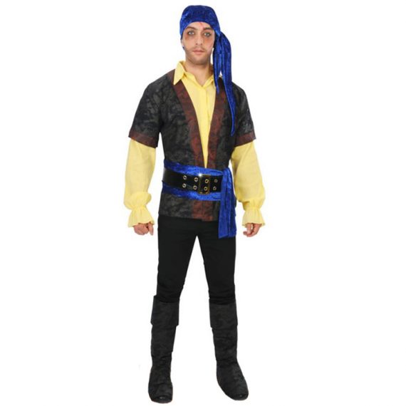 Men Pirate Halloween Party Costume