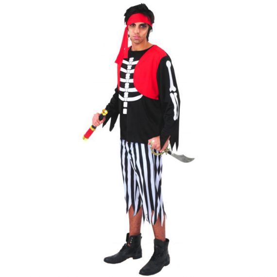 Men Pirate Halloween Costume Party Outfit