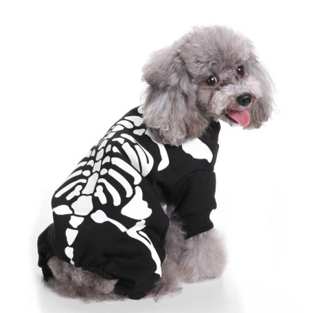 Pet Dog Skeleton Boner Halloween Costume