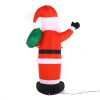 Inflatable Outdoor Christmas Happy Santa Decoration