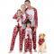 Family Matching Christmas Red Deer Pajamas
