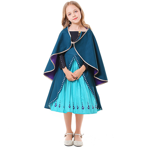 Girls Royal Princess Halloween Costume Suit