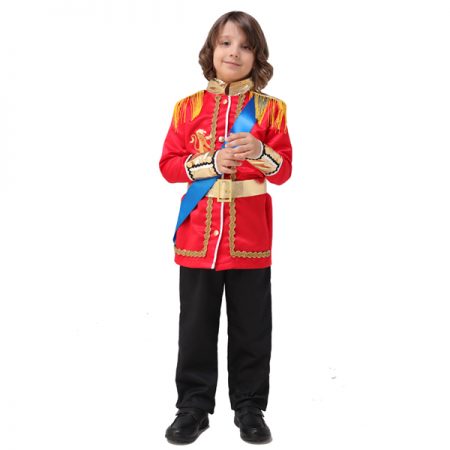 Boys King Halloween Cosplay Costume