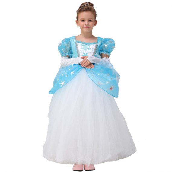 Girls Ice Princess Costume
