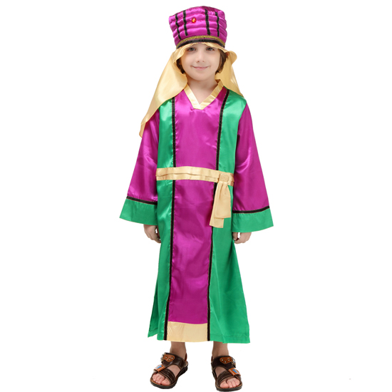 Boys Arabian King Halloween Cosplay Costume