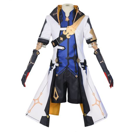 Game Genshin Impact Albedo Costume Cosplay