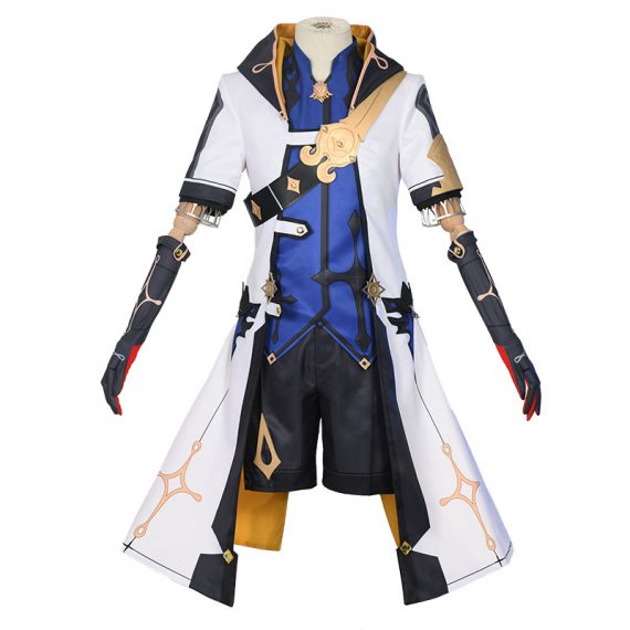 Game Genshin Impact Albedo Costume Cosplay