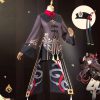 Game Genshin Impact Hu Tao Costume Cosplay