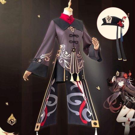 Game Genshin Impact Hu Tao Costume Cosplay