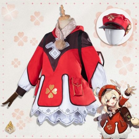 Game Genshin Impact Klee Costume Cosplay