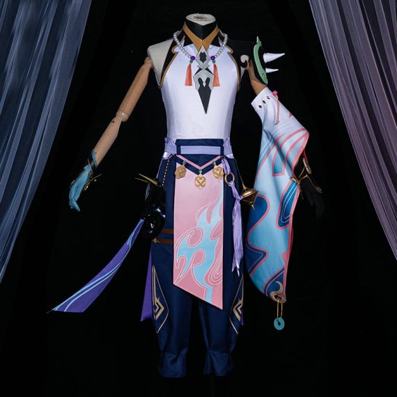 Game Genshin Impact Xiao Costume Cosplay