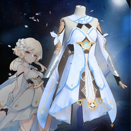 Game Genshin Impact Lumine Costume Cosplay