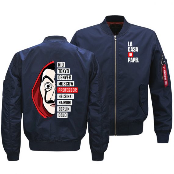 Adult Money Heist Long Sleeve Jacket