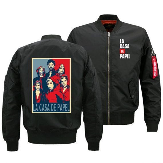 Fashion Money Heist Long Sleeve Jacket