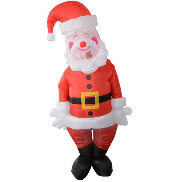 Adult Cute Inflatable Santa Costume - MYanimec