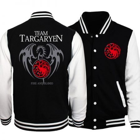 Men’s Game Of Thrones Print Jacket Coat