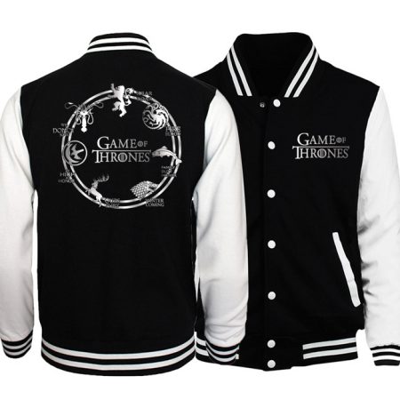 Print Game Of Thrones Jacket Coat For Adult