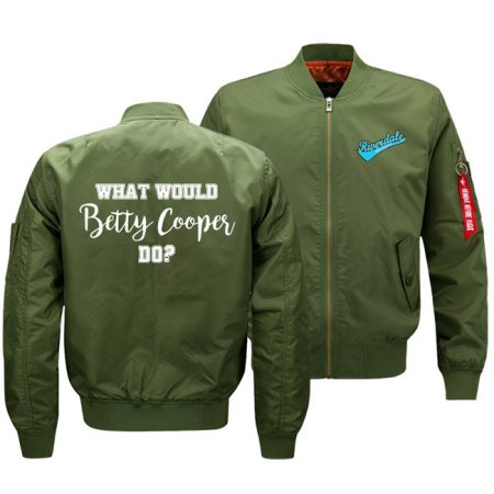 Men’s Riverdale Print Short Casual Jacket