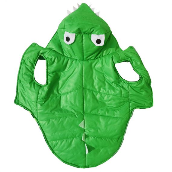 Funny Green Dog Crocodile Halloween Costume