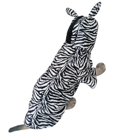 Funny Dog Zebra Halloween Costume