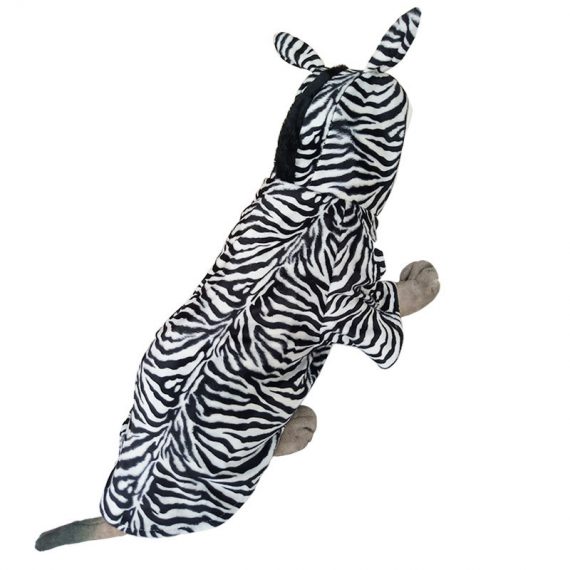 Funny Dog Zebra Halloween Costume