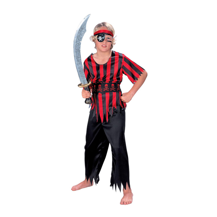 Amscan Piraten-Kostüm Für Jungen - Nachhaltiges Halloween Kostüm Aus Recycelten Materialien