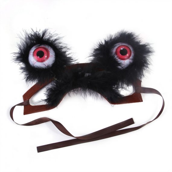 Pet Cat Big Eyes Halloween Costume Hat Decoration