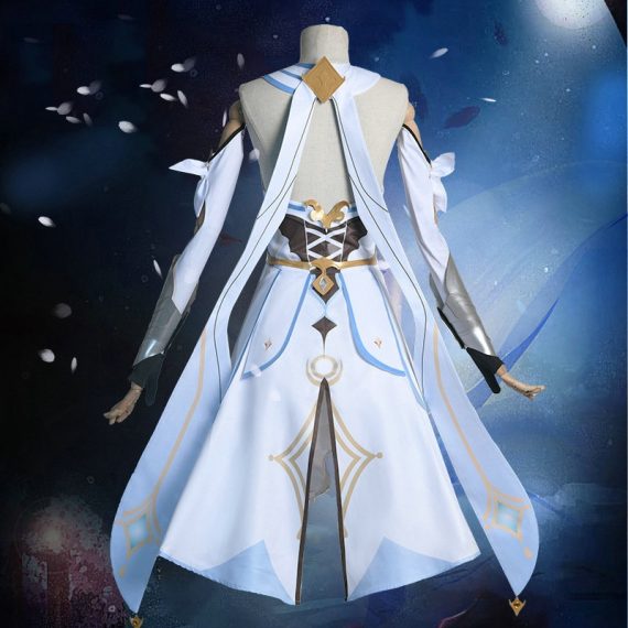 Game Genshin Impact Lumine Costume Cosplay