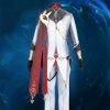 Game Genshin Impact Tartaglia Costume Cosplay