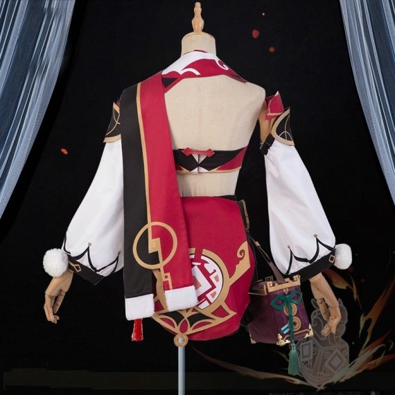 Game Genshin Impact Yan Fei Costume Cosplay