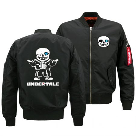 Game Undertale Winter Jacket For Men