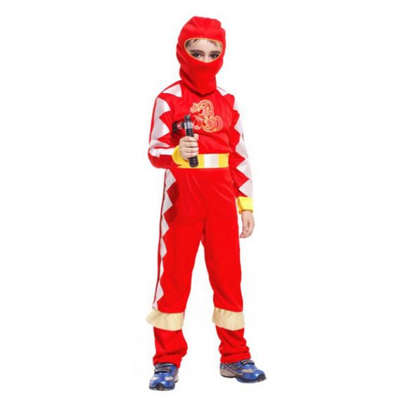 Kid’s Cool Red Ninja Costume