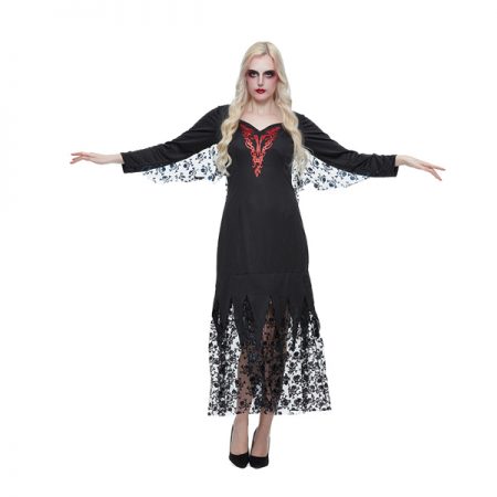 Women’s Royal Vampire Halloween Costume Dress