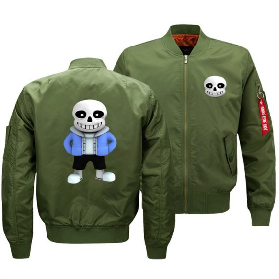 Green Game Undertale Winter Jacket For Men
