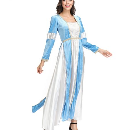 Cute Witch Halloween Costume Long Dress