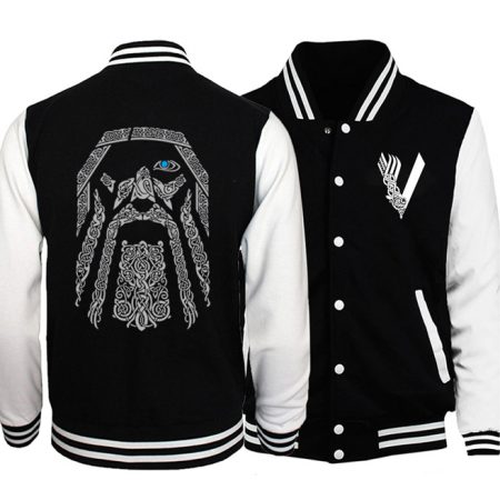 Men’s Viking Motorcycle Long Sleeve Jacket
