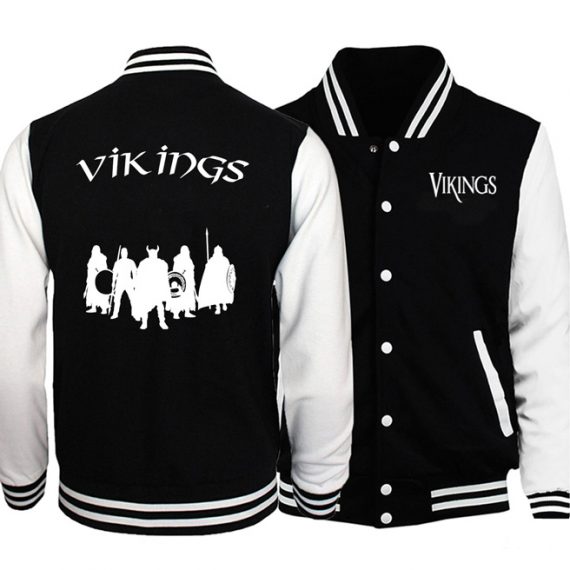 Viking Print Jacket For Men
