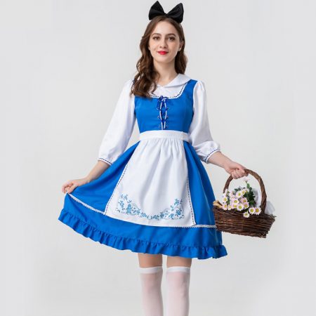 Sweet Maid Short Dress Costume For Women