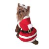 Fun Dog Christmas Santa Clause Costume