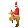 Adult Cute Inflatable Santa Claus Costume