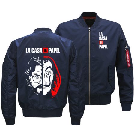 Men’s Money Heist Print Jacket