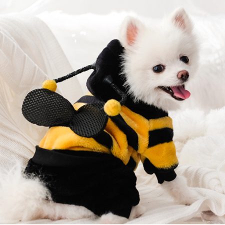 Cute Pet Dog Bee Costume