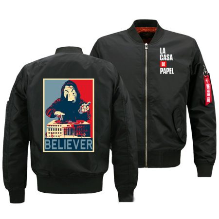 Money Heist Print Short Jacket
