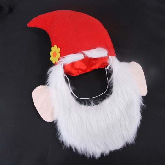 Dog Christmas Elf Costume Hat