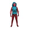 Kids Scarlet Spider Suit Cosplay Costume