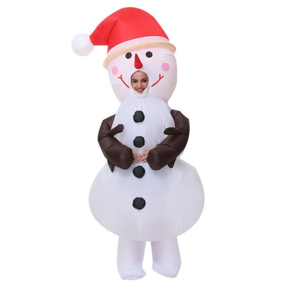 Snowman Inflatable Costume