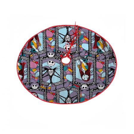 Nightmare Before Christmas Jack Skellington And Sally Christmas 30 36 48 Inches Tree Skirt