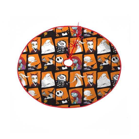 Nightmare Before Christmas Jack Skellington Printing Christmas 30 36 48 Inches Tree Skirt